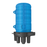 25048 2FLEX CAIXA DE EMENDA 12FO SVT-2 BANDEJAS AZUL